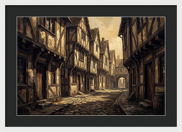 Narrow Medieval Lane