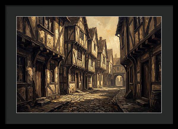 Narrow Medieval Lane