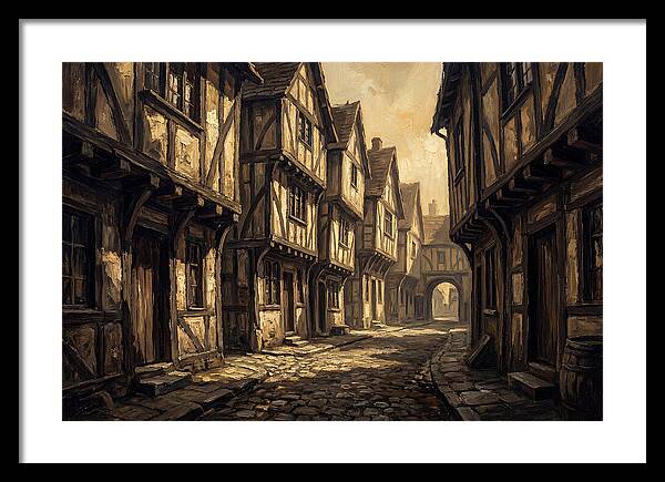 Narrow Medieval Lane
