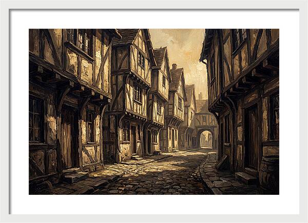Narrow Medieval Lane