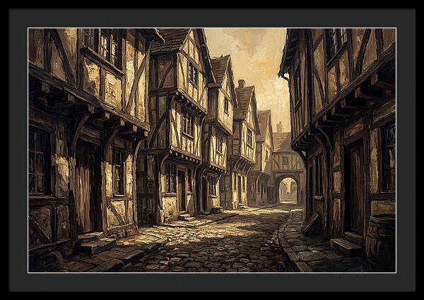 Narrow Medieval Lane