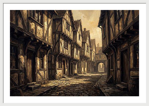 Narrow Medieval Lane
