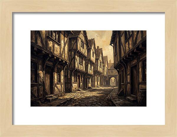 Narrow Medieval Lane