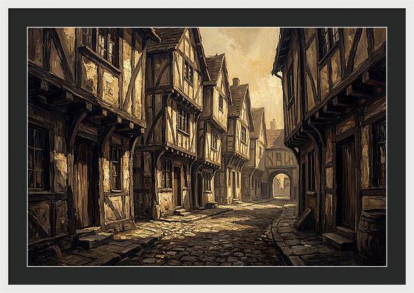 Narrow Medieval Lane