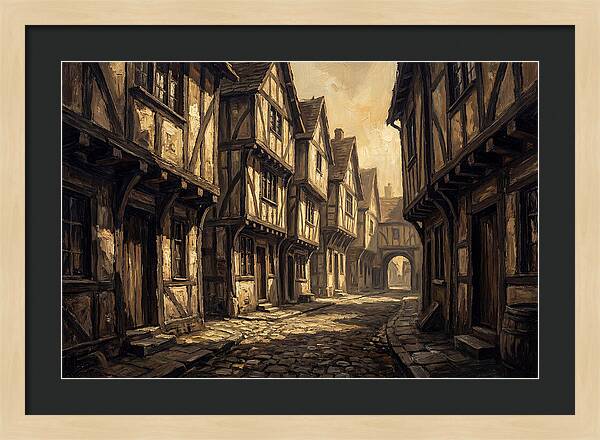 Narrow Medieval Lane