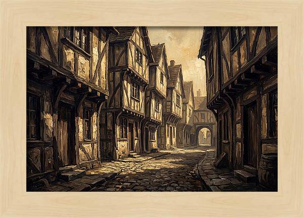 Narrow Medieval Lane