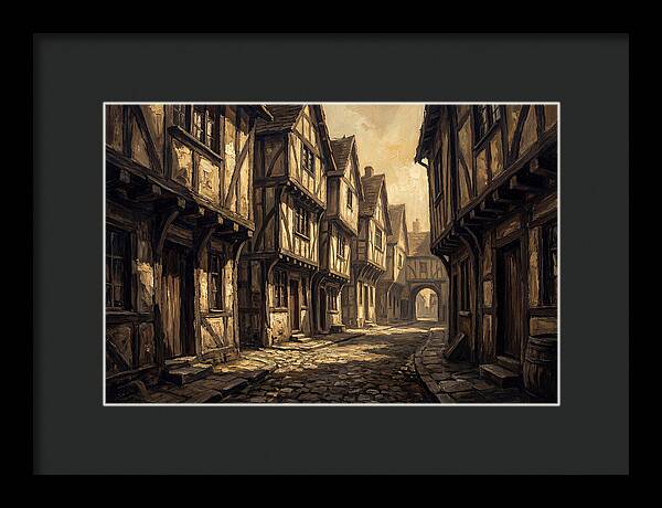 Narrow Medieval Lane