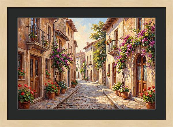 Narrow Mediterranean Street