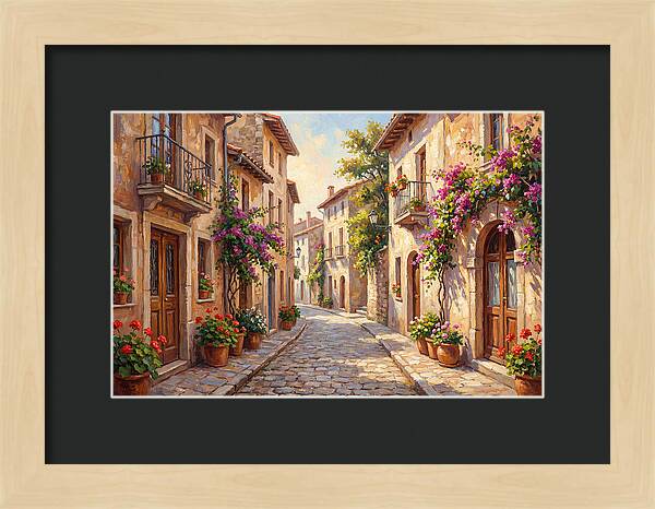 Narrow Mediterranean Street