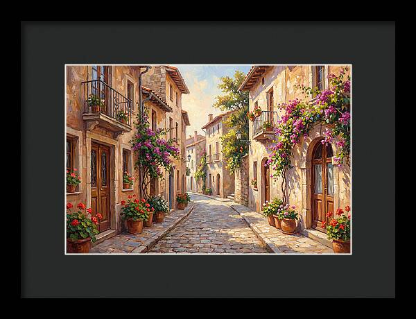 Narrow Mediterranean Street