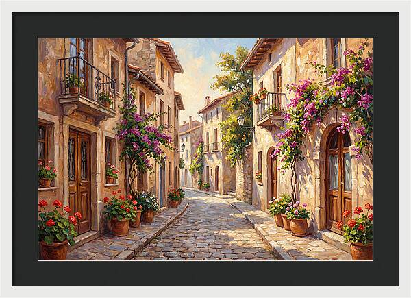 Narrow Mediterranean Street