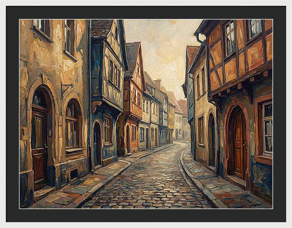Narrow Street Serenity