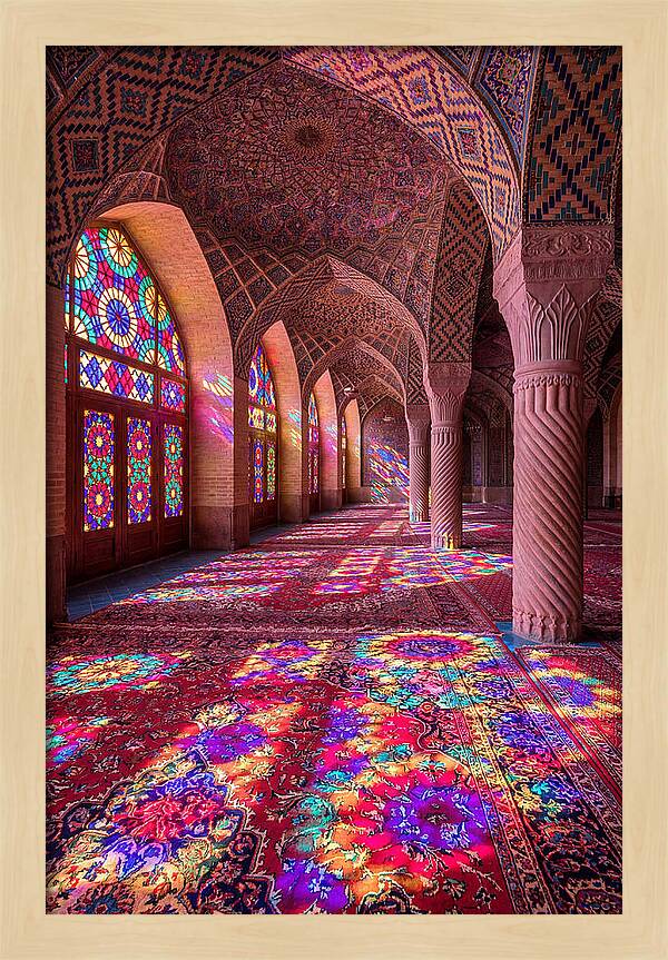 Nasir Al Mulk Mosque Interior