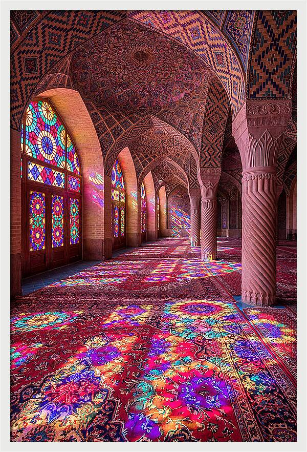 Nasir Al Mulk Mosque Interior