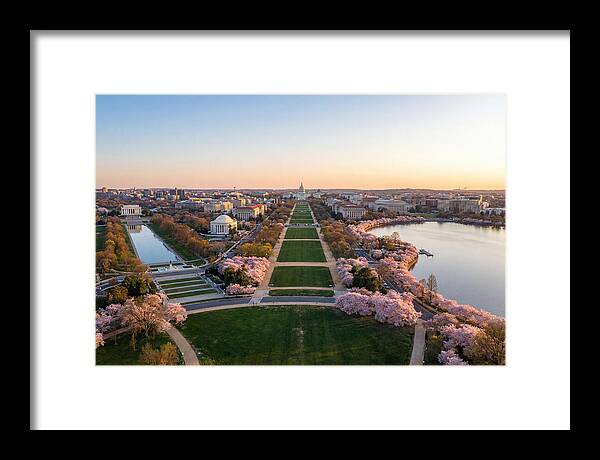 National Mall From Washington Monument
