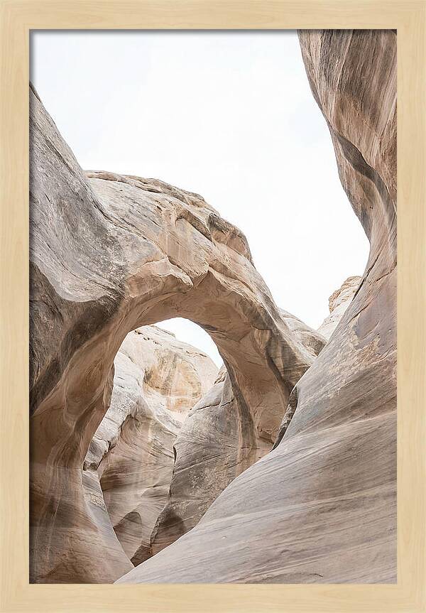 Natural Bridge Spanning Canyon