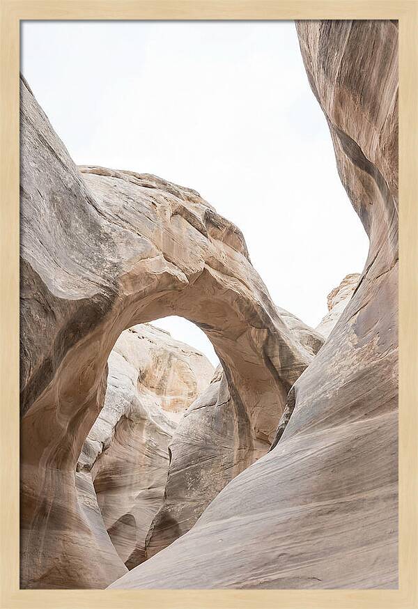 Natural Bridge Spanning Canyon