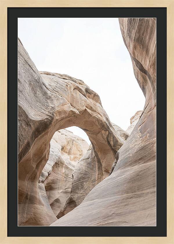 Natural Bridge Spanning Canyon