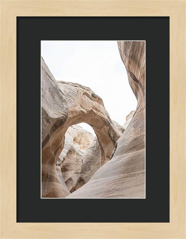 Natural Bridge Spanning Canyon