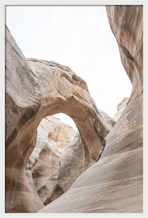 Natural Bridge Spanning Canyon