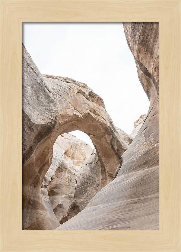 Natural Bridge Spanning Canyon