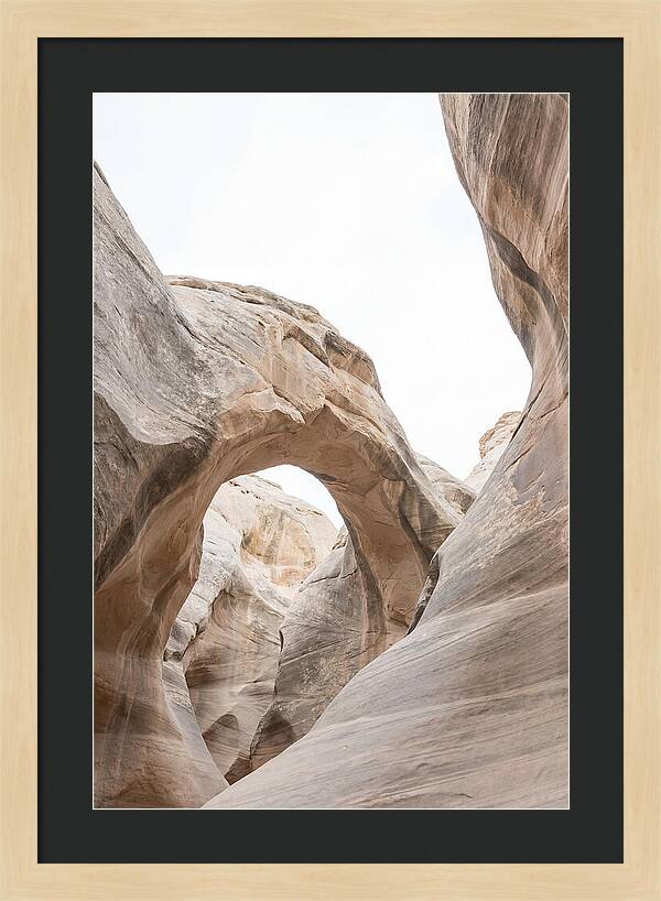 Natural Bridge Spanning Canyon