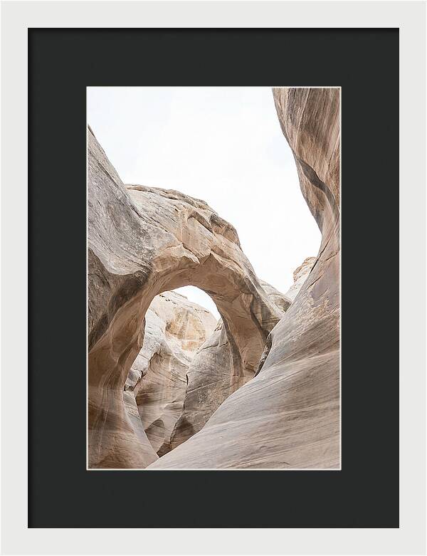 Natural Bridge Spanning Canyon