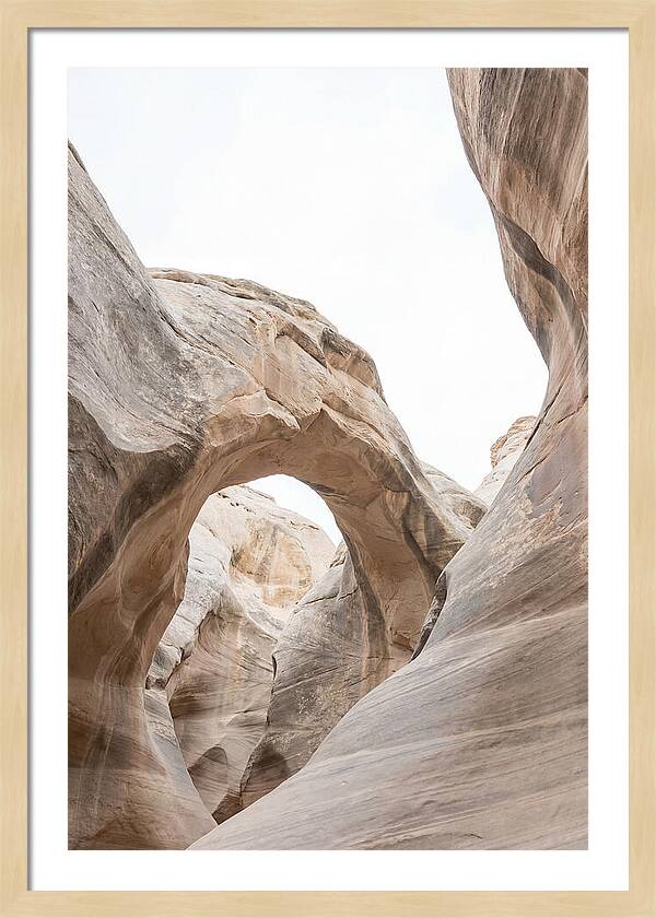 Natural Bridge Spanning Canyon