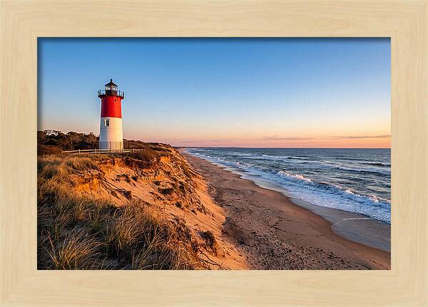 Nauset Light At Dusk