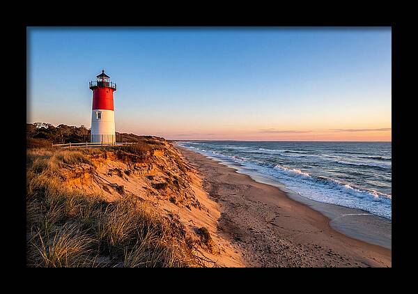 Nauset Light At Dusk