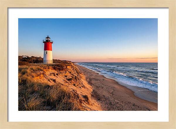 Nauset Light At Dusk