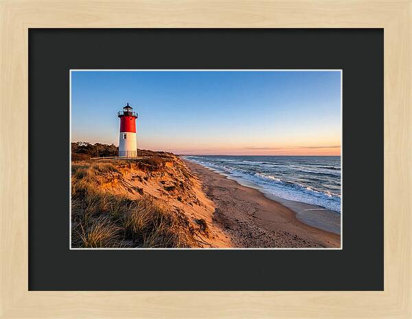 Nauset Light At Dusk