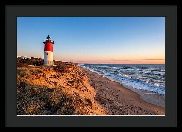 Nauset Light At Dusk