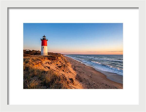 Nauset Light At Dusk