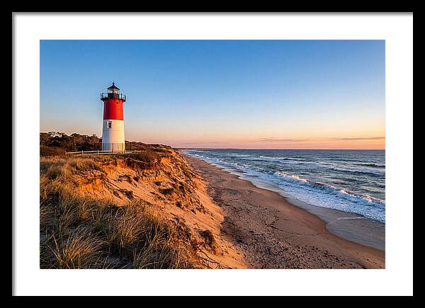 Nauset Light At Dusk