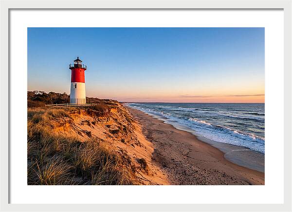 Nauset Light At Dusk