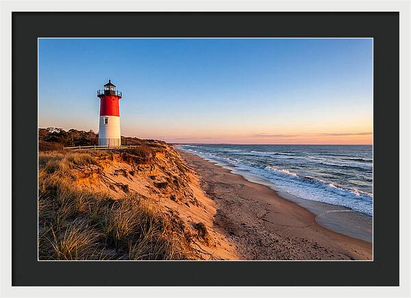 Nauset Light At Dusk