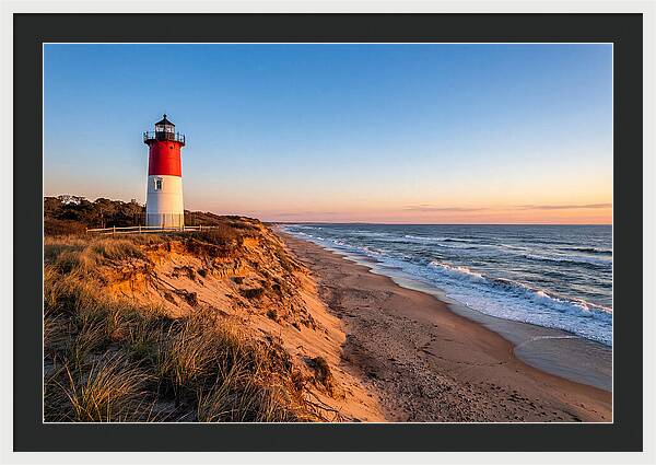 Nauset Light At Dusk