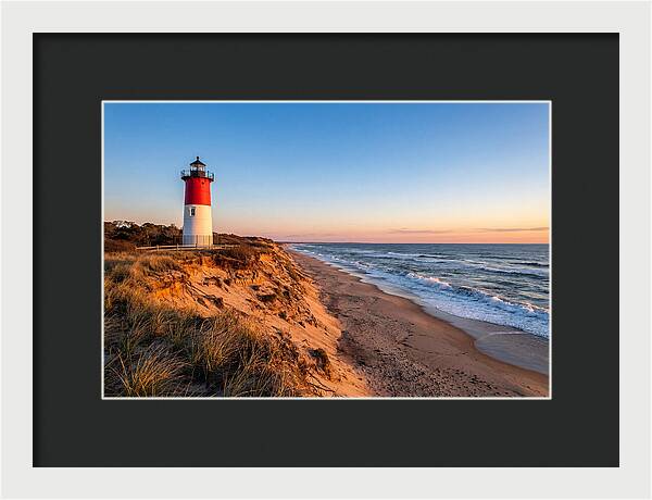 Nauset Light At Dusk