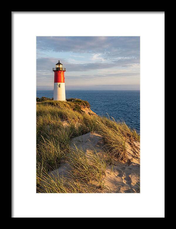 Nauset Light At Golden Hour