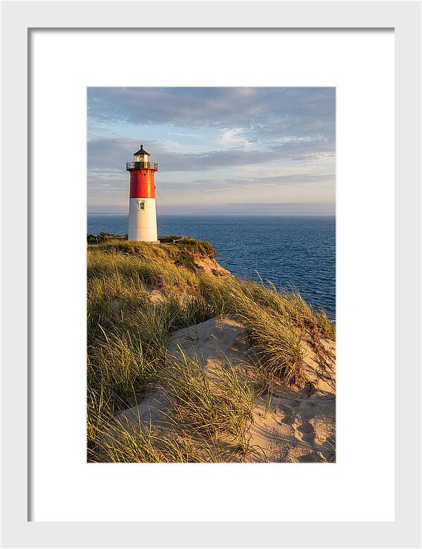 Nauset Light At Golden Hour