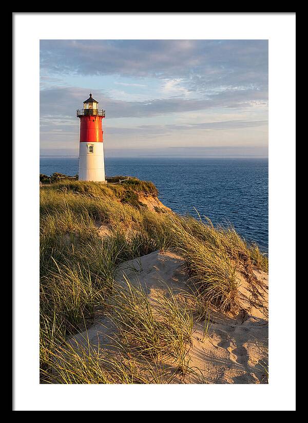 Nauset Light At Golden Hour