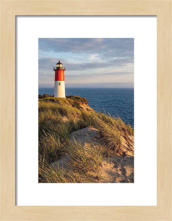 Nauset Light At Golden Hour
