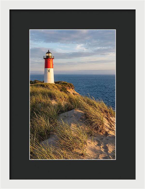 Nauset Light At Golden Hour
