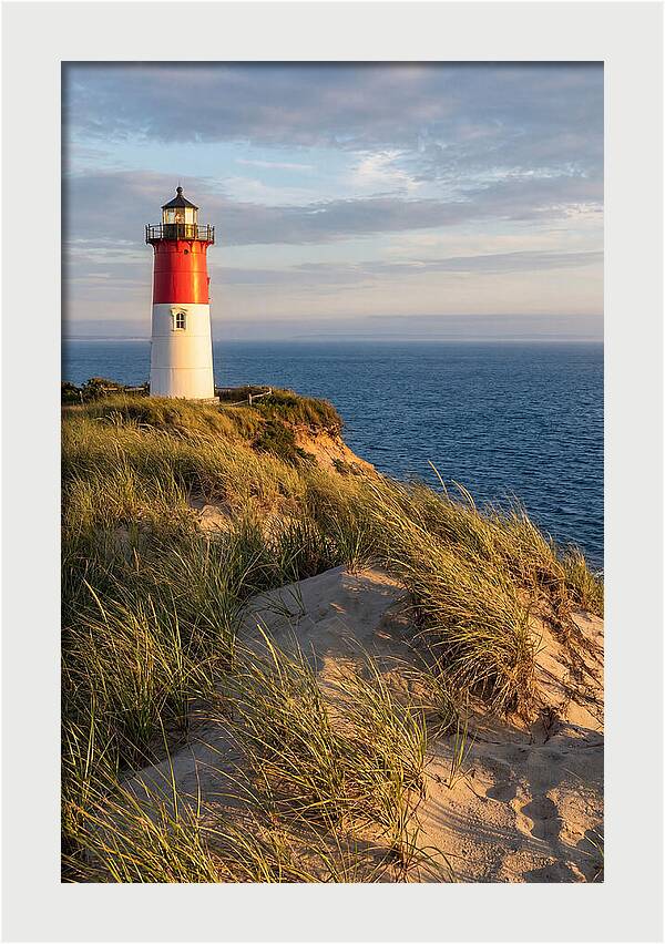 Nauset Light At Golden Hour