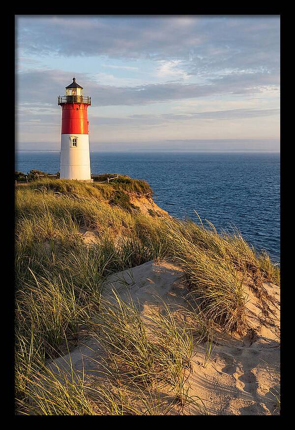 Nauset Light At Golden Hour