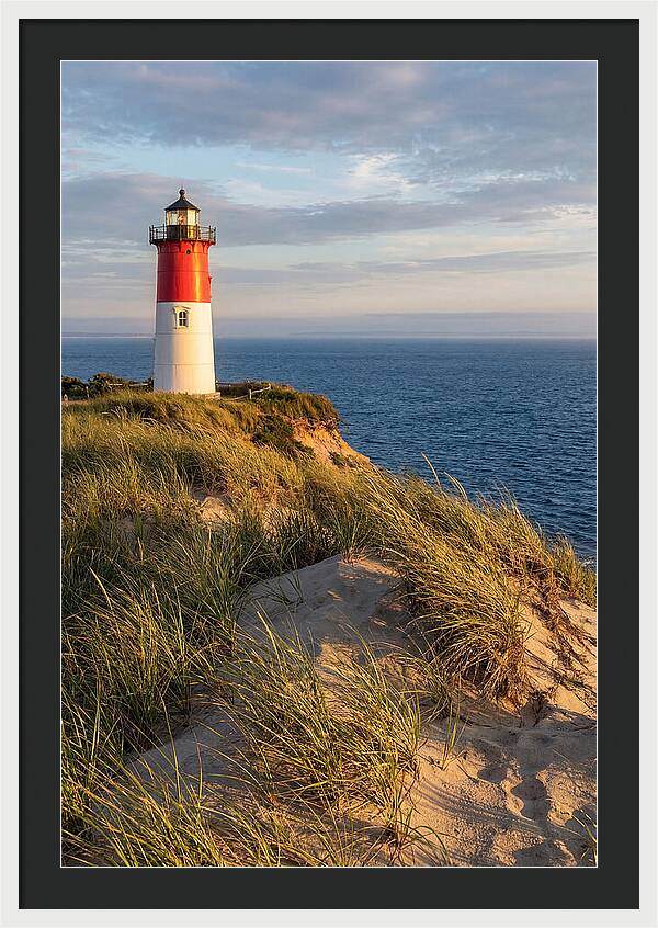 Nauset Light At Golden Hour