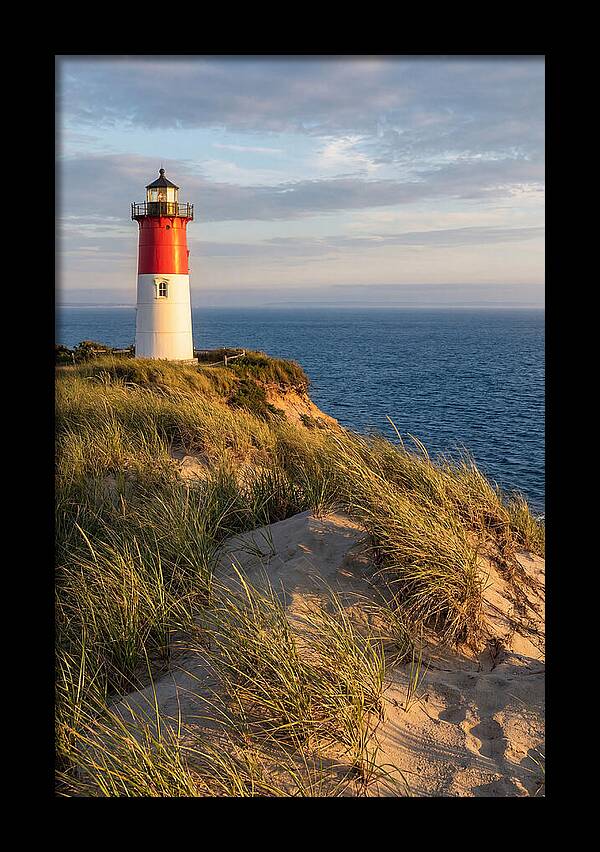 Nauset Light At Golden Hour