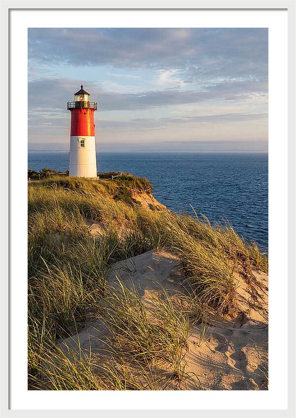Nauset Light At Golden Hour