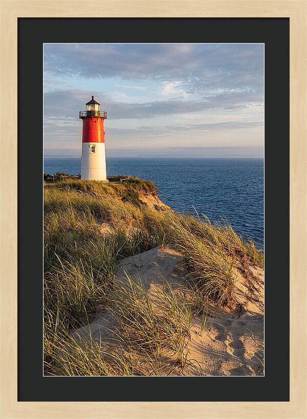 Nauset Light At Golden Hour